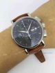 Swiss Replica IWC Schaffhausen Watch Black Dial Brown Leather  (9)_th.jpg